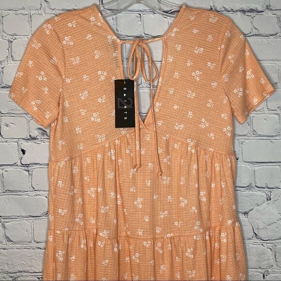 Floral Mini Dress - Picture 5 of 6